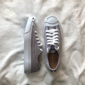 Converse Jack Purcell Gray Mens 7 Womens 8.5